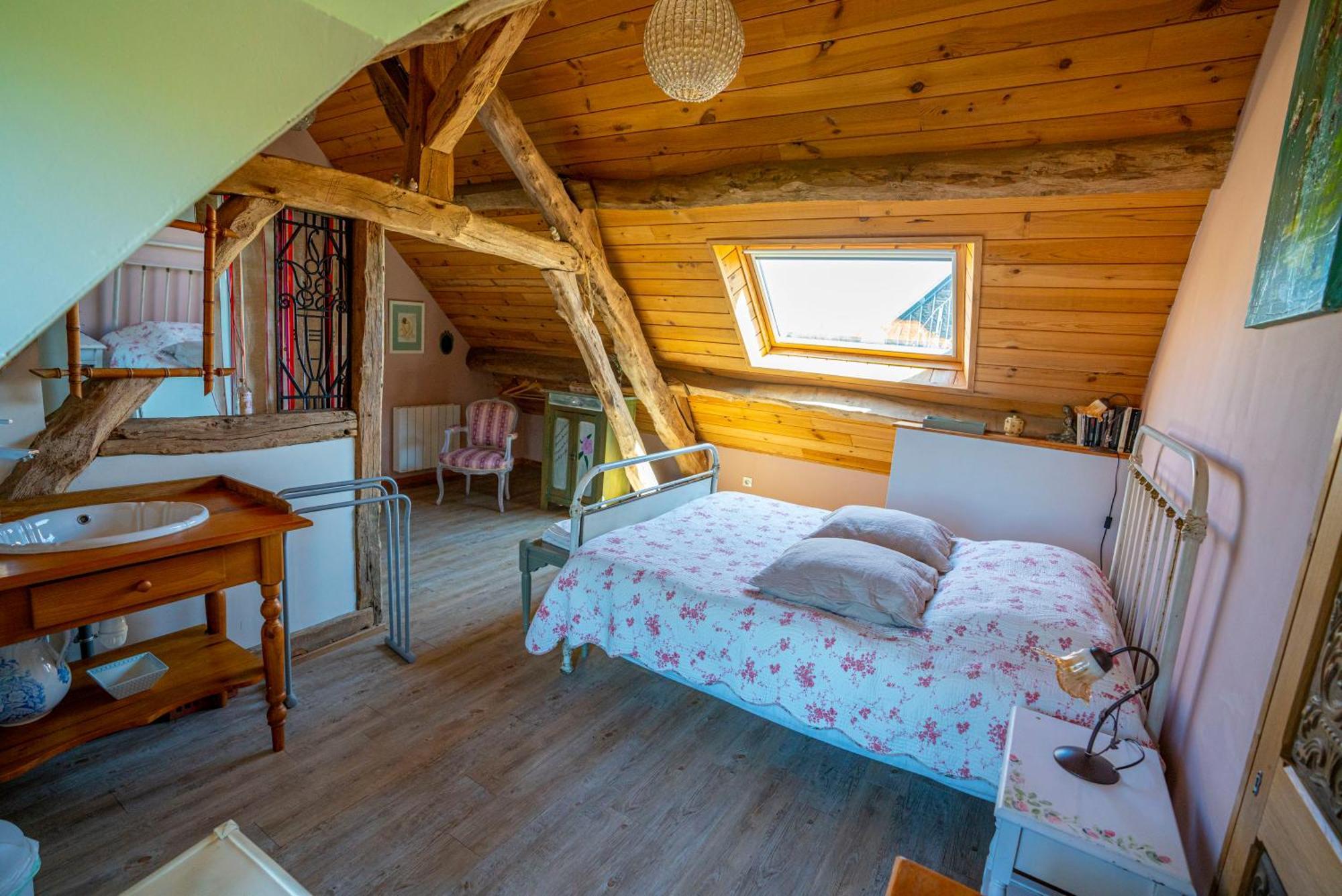 Chambre D'Hotes - Le Jardin Des Patissons La Foret Du Parc Exterior photo